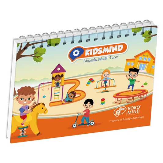 Livro do Estudante KidsMind - 4 anos C. E. Risque e Rabisque