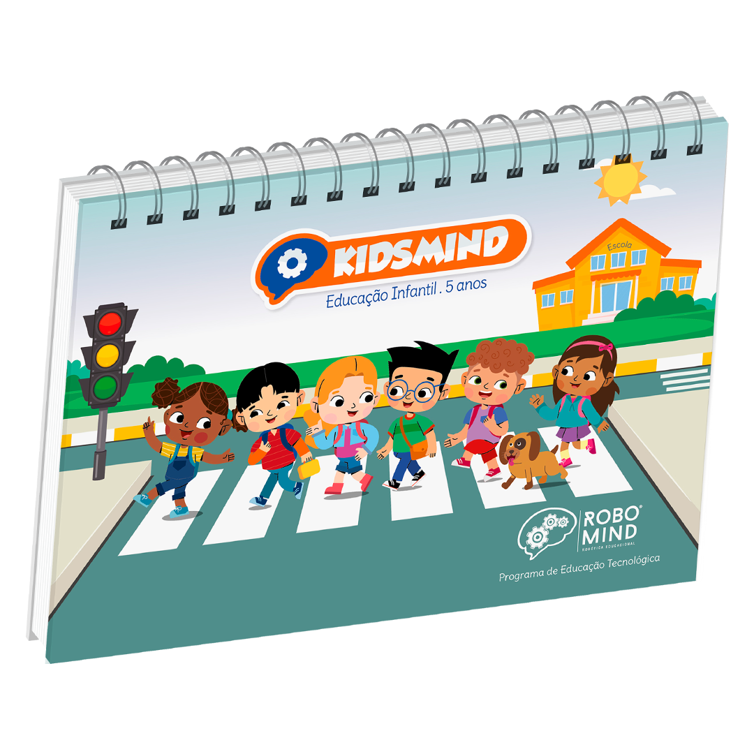 Livro do Estudante KidsMind - 5 anos C. E. Risque e Rabisque