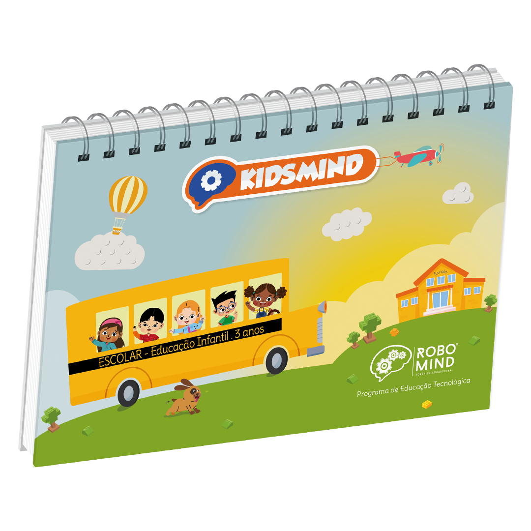 Livro do Estudante Kidsmind - 3 anos E. Risque e Rabisque