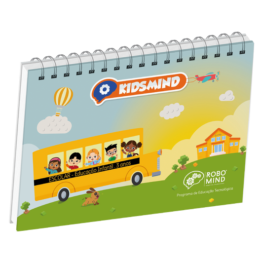 Livro do Estudante Kidsmind - 3 anos E. Risque e Rabisque